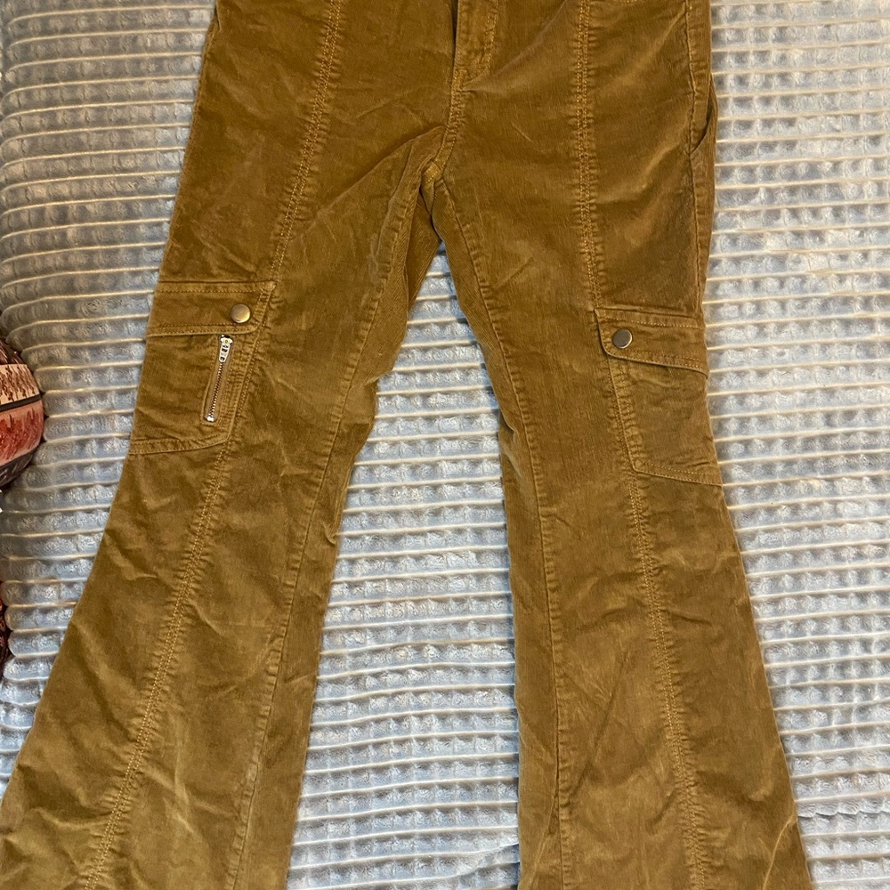 Vanilla Star Tan Corduroy Pants